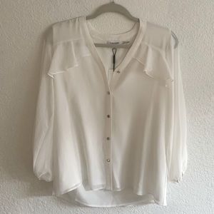 Calvin Klein white blouse